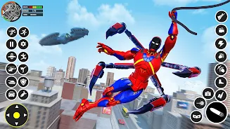 Spider Rescue- Rope Hero games ภาพหน้าจอ 2