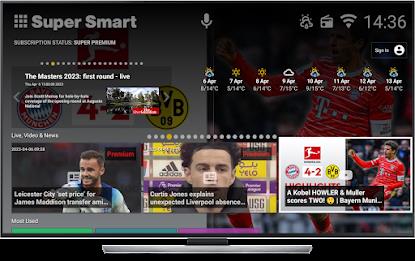 Schermata Super Smart TV Launcher 2