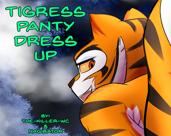 [18+] Tigress Panty Dress Up Tangkapan skrin 1