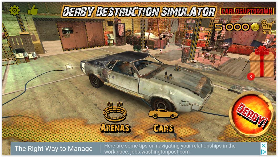 Derby Destruction Simulator Captura de pantalla 1