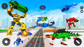 Animal Crocodile Robot Games スクリーンショット 2