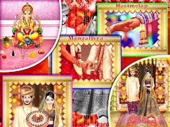 Indian Wedding Princess Salon Schermafbeelding 2