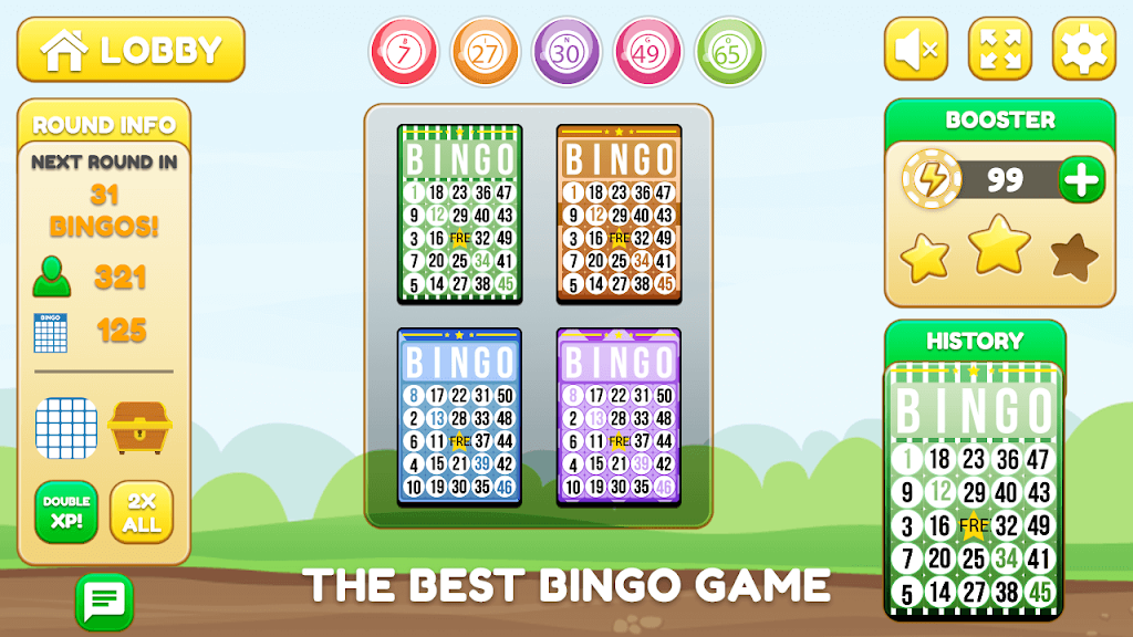 Bingo King-Free Bingo Games-Bingo Party-Bingo 스크린샷 2