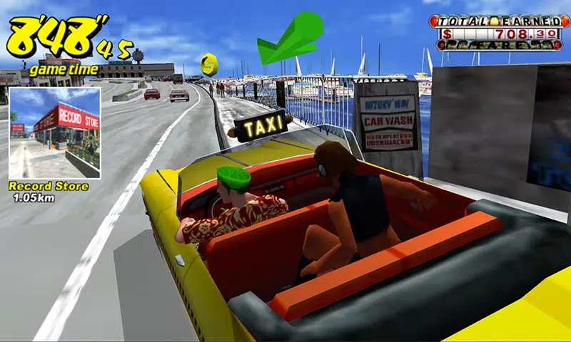 Crazy Taxi Classic Schermafbeelding 2