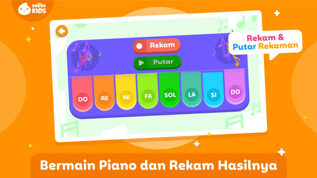 Belajar Piano + Lagu Indonesia Captura de pantalla 4