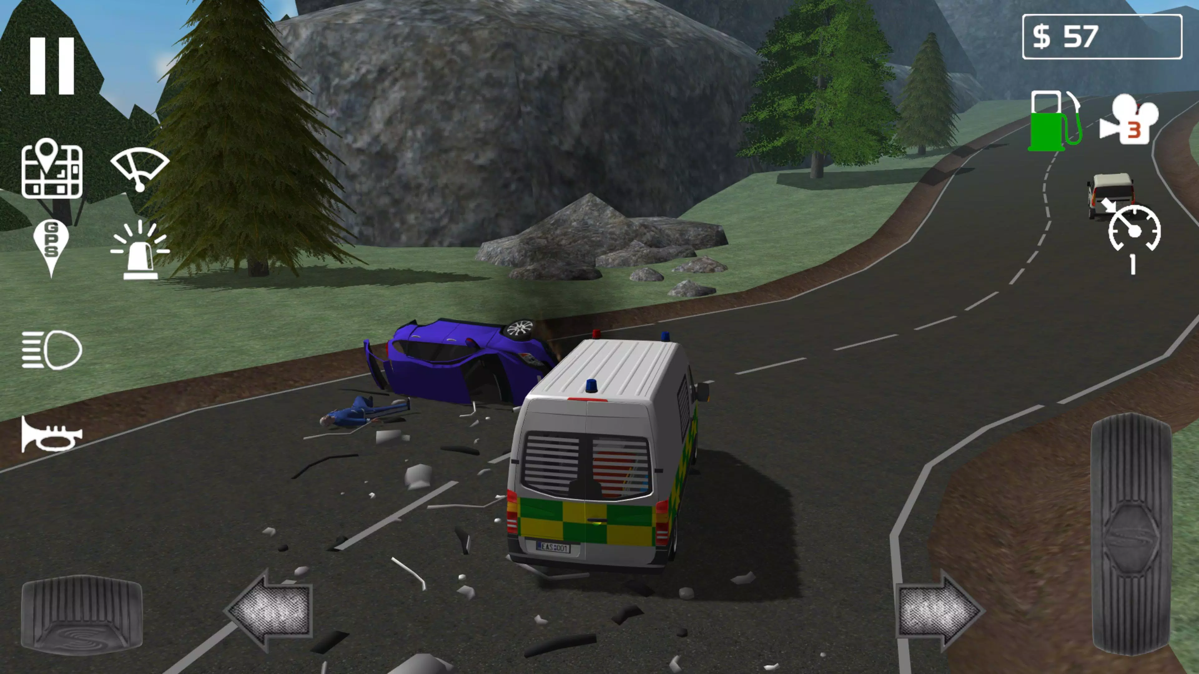 Emergency Ambulance Simulator 스크린샷 4