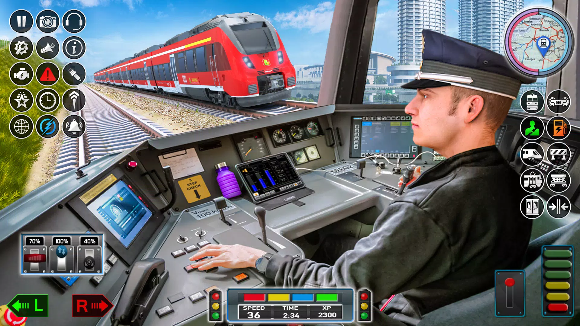 城市火車遊戲 3d 火車遊戲應用截圖第2張