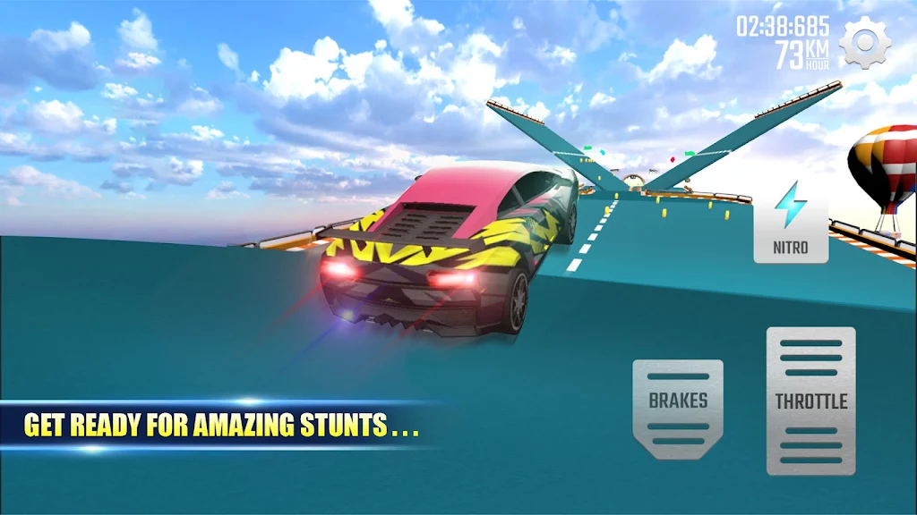Mega Ramp Car: Super Car Game ဖန်သားပြင်ဓာတ်ပုံ 1