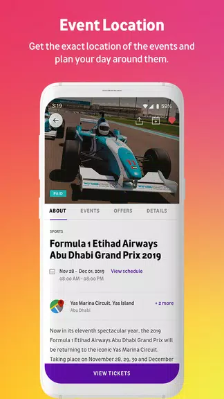 Abu Dhabi Calendar Скриншот 3