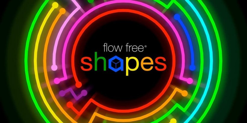 Flow Free: vormen - innovatief puzzelspel uitgebracht