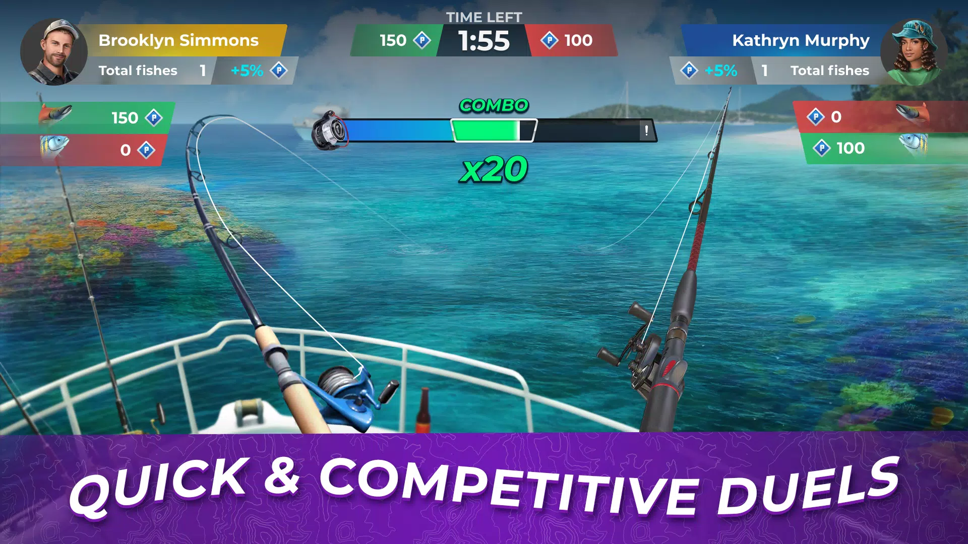 Fishing Rival স্ক্রিনশট 1