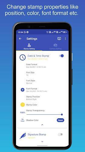 PhotoStamp Camera Screenshot 3