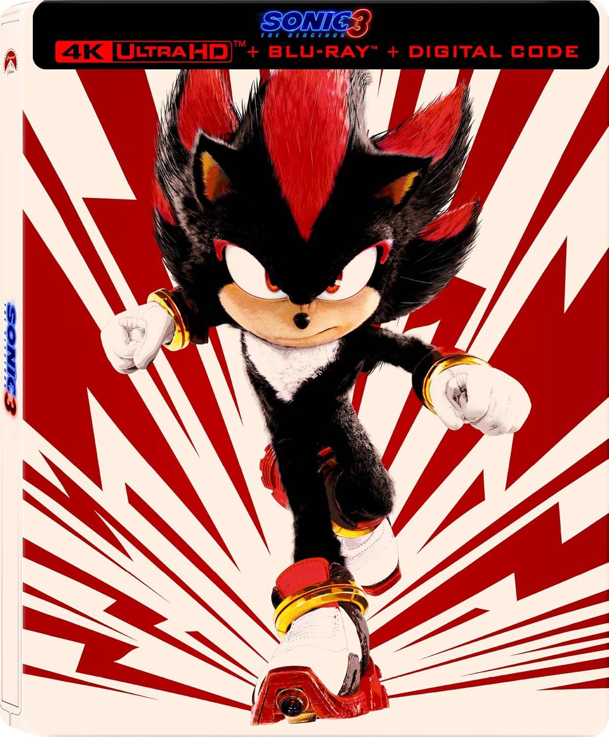 Sonic The Hedgehog 3：两个4K Steelbook版本可用于预订