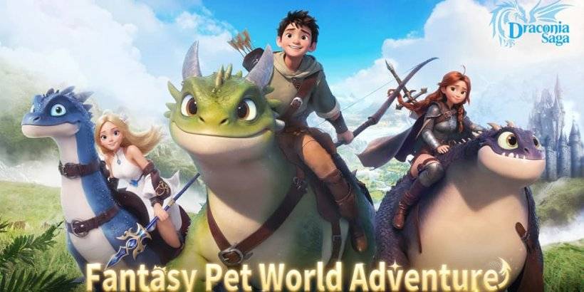 Draconia Saga Global：動感十足的冒險擊中iOS，Android很快