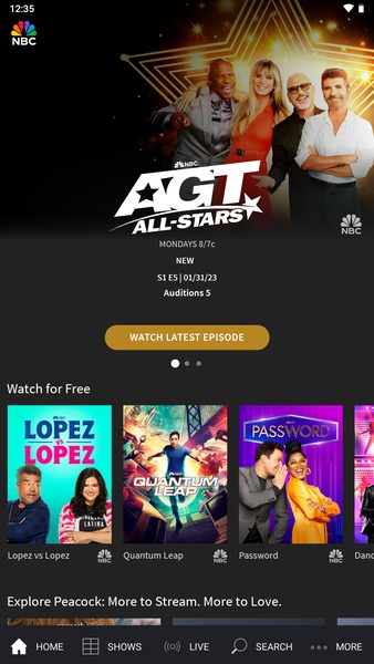 The NBC App - Stream TV Shows應用截圖第2張