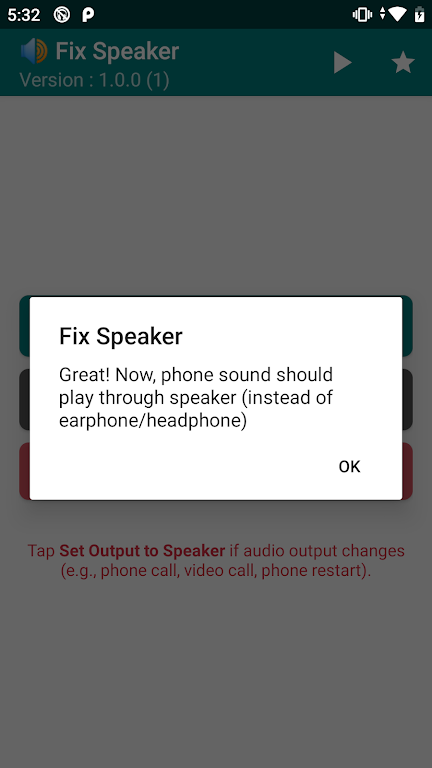 Fix Speaker - Disable Earphone スクリーンショット 2