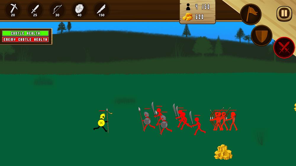 Stickman Age: Stick War Battle Schermafbeelding 1