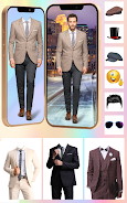 Men Suit Photo Editor- Effects ဖန်သားပြင်ဓာတ်ပုံ 4