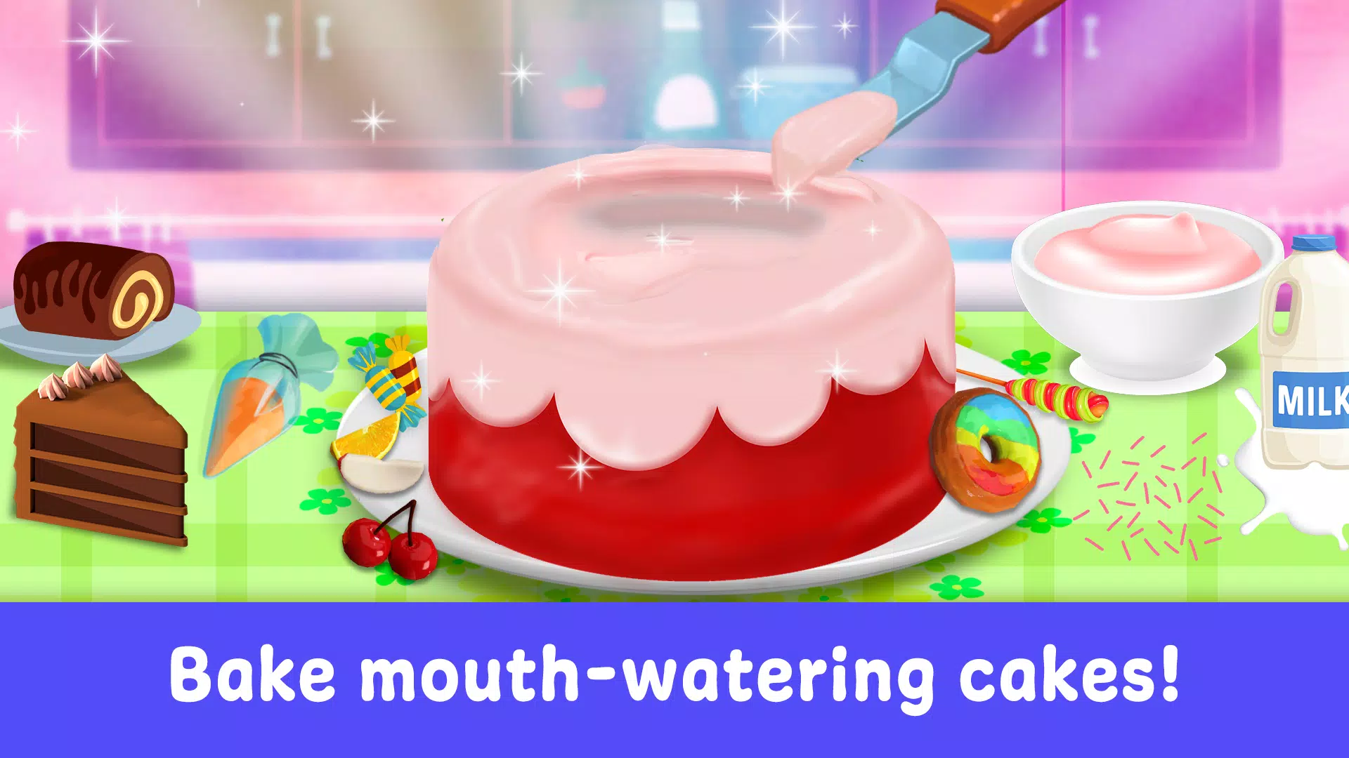 Cake Maker Games for Girls 스크린샷 1