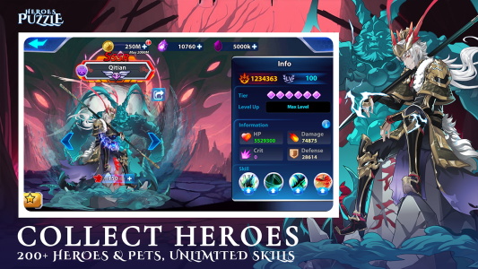 Heroes & Puzzles スクリーンショット 3