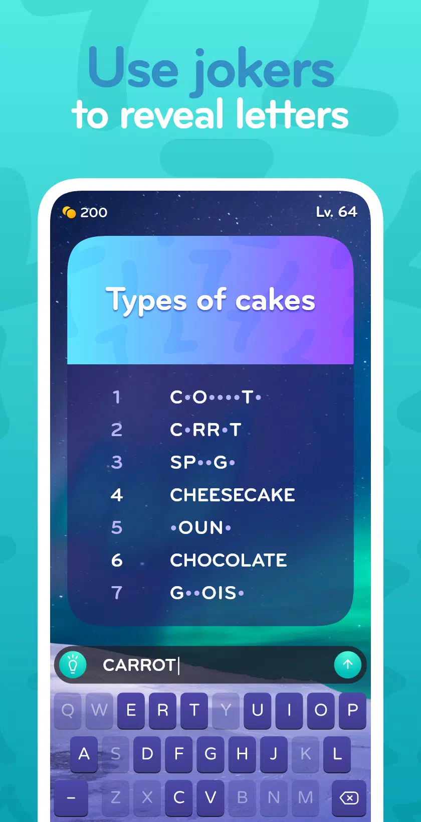 Top 7 - family word game應用截圖第3張