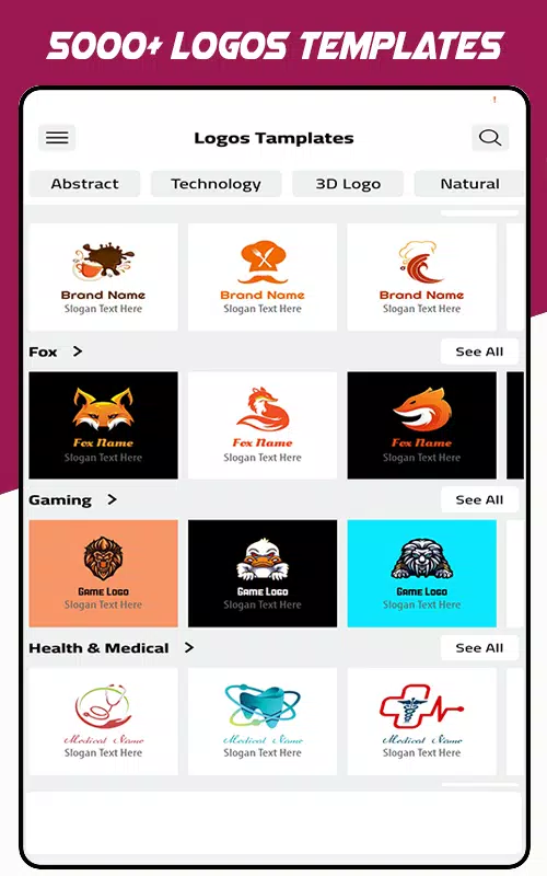 Logo Maker - Graphic Designer Captura de tela 2
