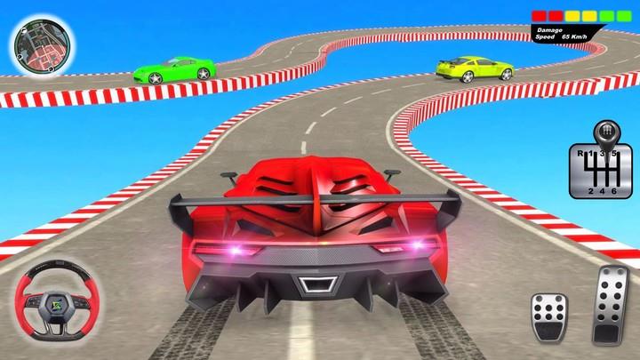 Schermata Car Stunt Ramp Race: Car Games 4