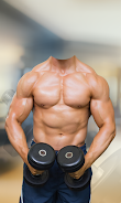 Gym Body Photo Maker Captura de pantalla 1