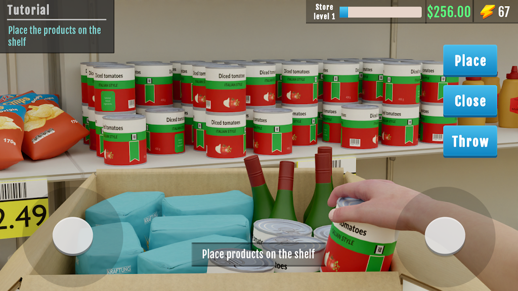 Supermarket Simulator 3D Store Schermafbeelding 1