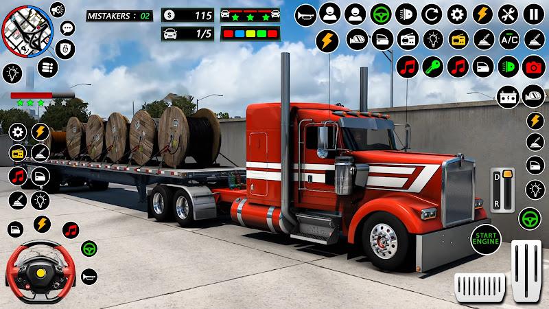 US Cargo Truck Simulator Games Tangkapan skrin 4