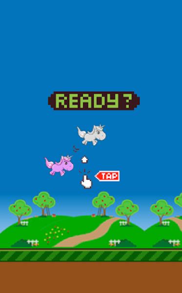 Flappy Unicorn Schermafbeelding 3