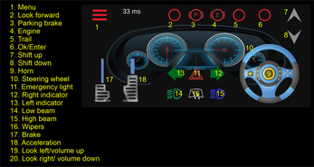 Steering Wheel Emulator(Euro Truck) ภาพหน้าจอ 3