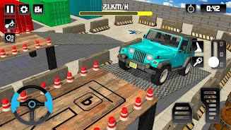 Jeep Parking Game - Prado Jeep Скриншот 1