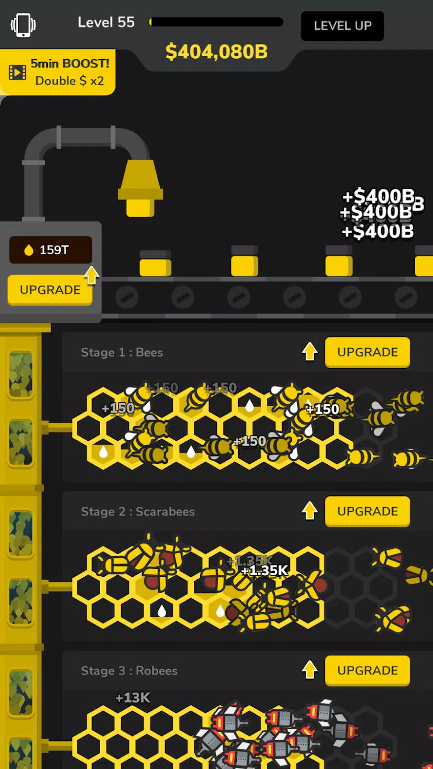 Idle Bee Factory Tycoon 스크린샷 3