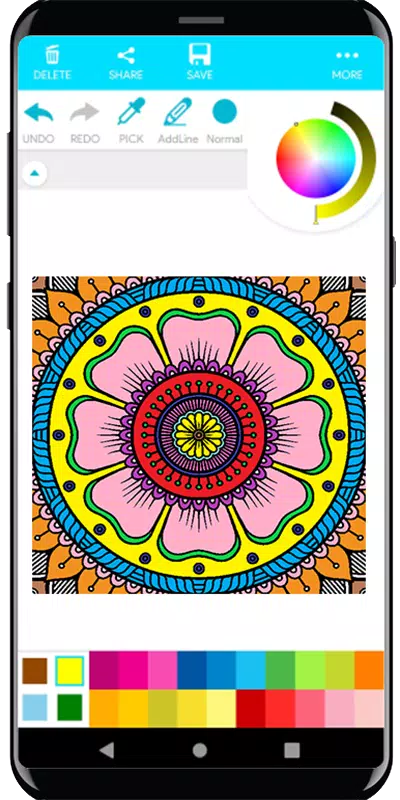Coloring Mandala Captura de pantalla 3