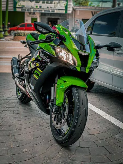 Kawasaki Ninja ZX10r Wallpaper ဖန်သားပြင်ဓာတ်ပုံ 1