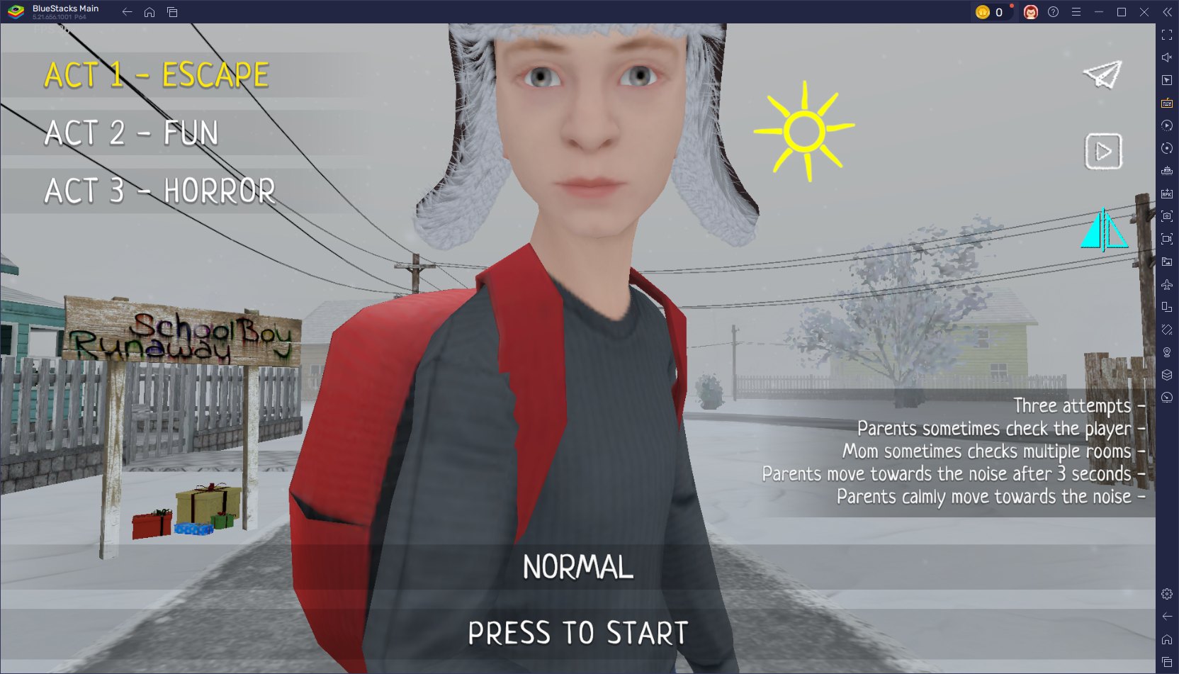 Schoolboy Runaway: Tüm Sonlara Kılavuz