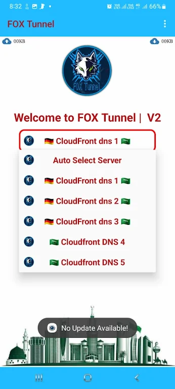 Fox Tunnel - Secure Fast VPN ภาพหน้าจอ 1