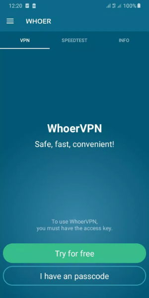 Whoer VPN - unlimited free VPN स्क्रीनशॉट 1