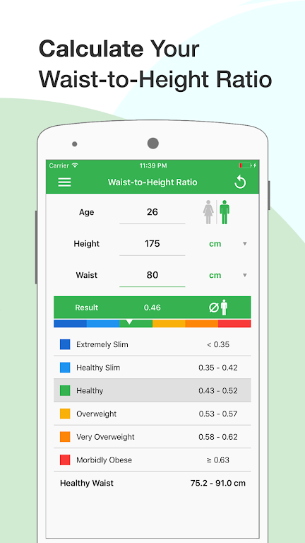 BMI Calculator: Weight Tracker Скриншот 3