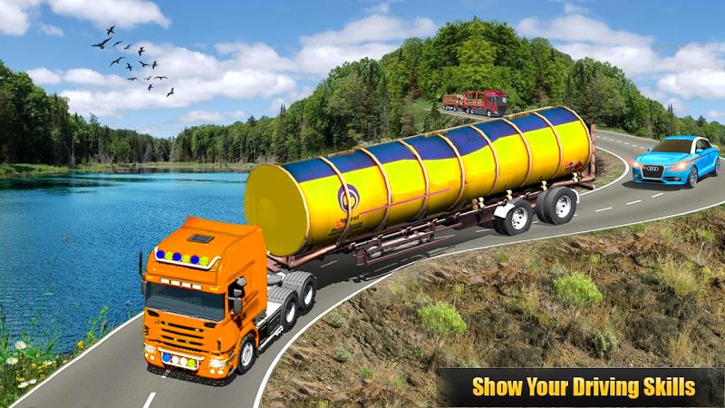 Truck Sim :Modern Tanker Truck Tangkapan skrin 3