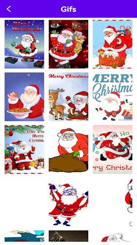 Santa Claus Gift GIF Sticker Schermafbeelding 3