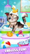 Baby Cat DayCare: Kitty Game Zrzut ekranu 1