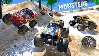 Monster Truck Games Simulator स्क्रीनशॉट 1