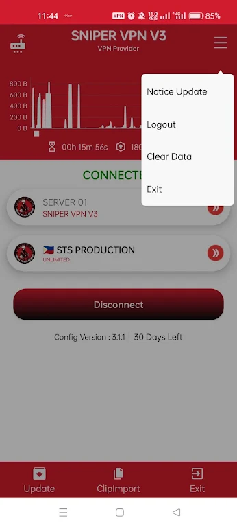 Sniper VPN V3 ဖန်သားပြင်ဓာတ်ပုံ 2