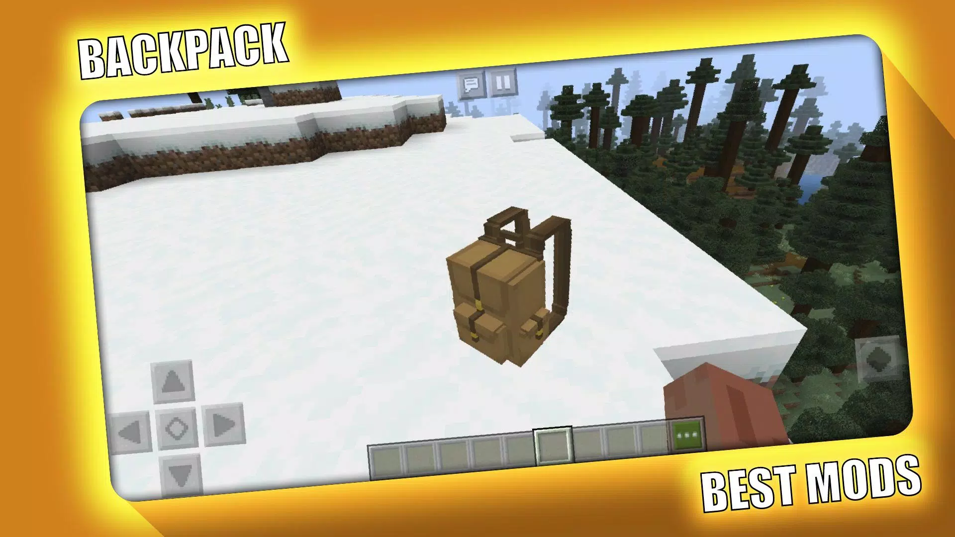 BackPack Mod for Minecraft PE Schermafbeelding 4