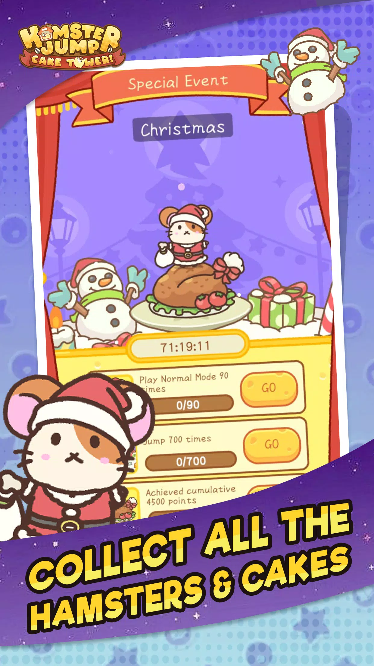 Hamster Jump: Cake Tower! Screenshot 1