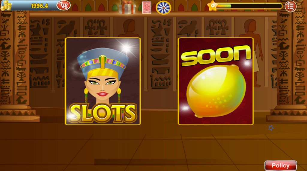 Classic Cleopatra Egypt Slot Machine ♛ Screenshot 2