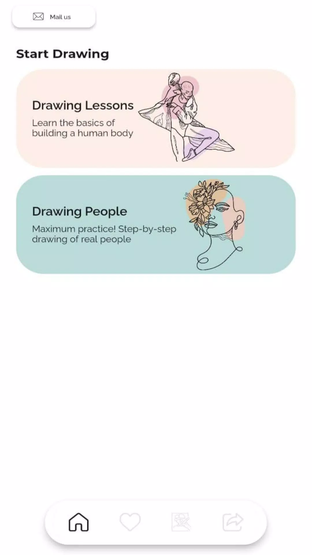 How to Draw People Captura de pantalla 2