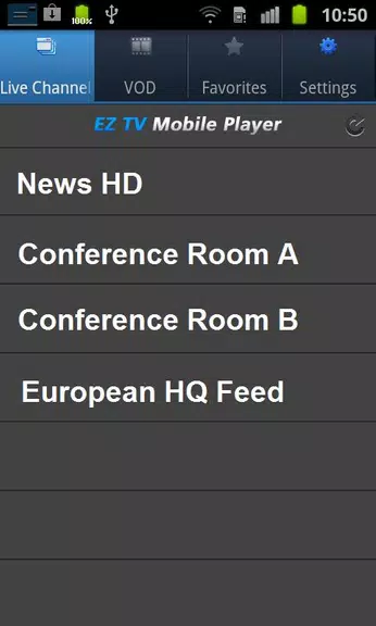 EZ TV Player Скриншот 2